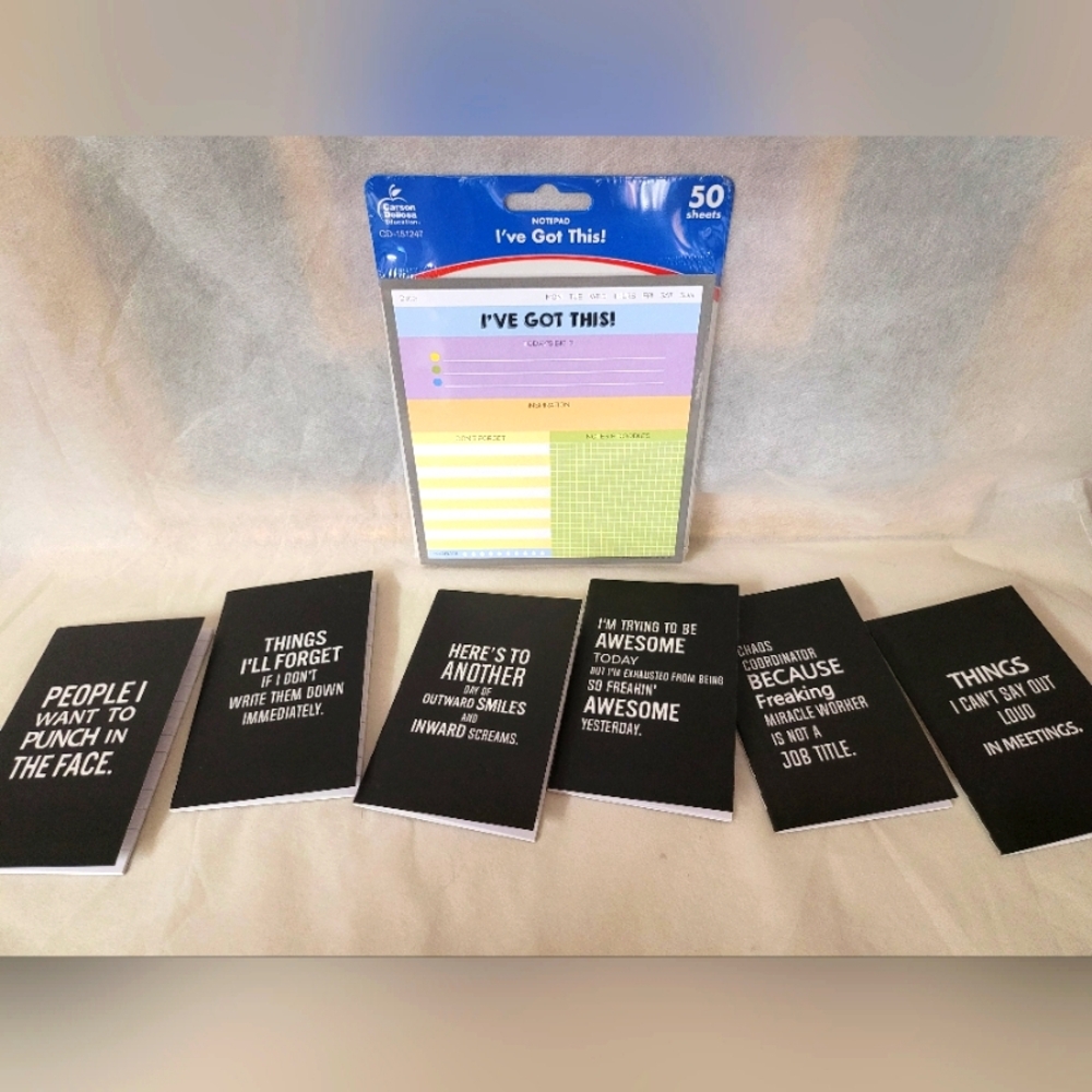 To Do Notepad + 6 mini notebooks